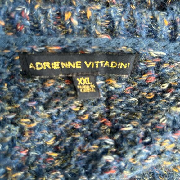 Adrienne Vittadini Cable Knit Confetti Sweater Size XXL - Picture 9 of 12